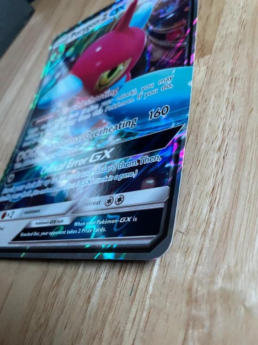 Jumbo Porygon-Z GX SM216 Oversized Holo Pokémon Promo Card 2019 - Picture 4 of 6